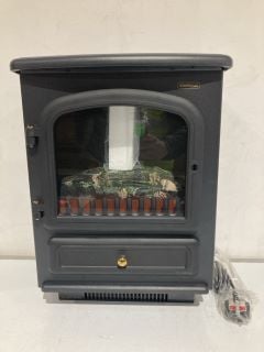 2X VONHAUS ELECTRIC FIREPLACE 1850W STOVE HEATER