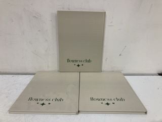 BOX TO INCLUDE FLOWNESS CLUB BOOKS