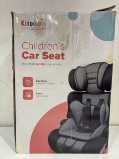 KIDOOLA CHILDRENS ADJUSTABLE CAR SEAT RRP £59.99