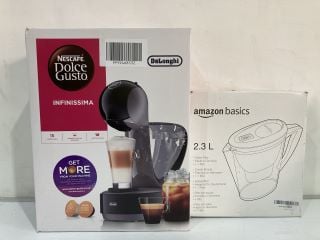 ITEMS TO INCLUDE NESCAFE DOLCE GUSTO INFINISIMA COFFEE MACHINE RRP £34.99