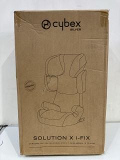 SOLUTION X FIX BOOSTER SEAT SILVER RRP £129.95