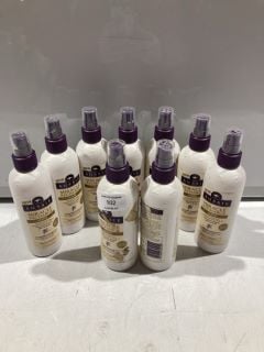 BOX OF AUSSIE MIRACLE RECHARGE SHINE LIGHTWEIGHT CONDITIONING SPRAY