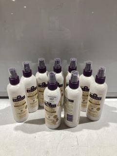 BOX OF AUSSIE MIRACLE RECHARGE SHINE LIGHTWEIGHT CONDITIONING SPRAY