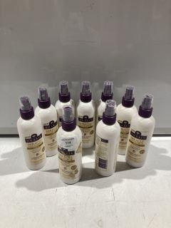 BOX OF AUSSIE MIRACLE RECHARGE SHINE LIGHTWEIGHT CONDITIONING SPRAY