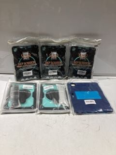 BOX OF ITEMS TO INCLUDE TABLET CASE 360 PROTECTION