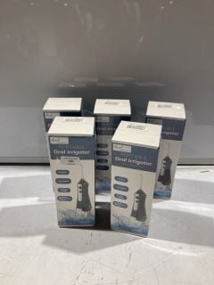 BOX OF ASSORTED ITEMS TO INCLUDE PORTABLE ORAL IRRIGATOR 350ML WATER TANK