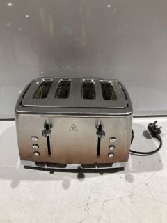 1 X RUSSELL HOBBS ECLIPSE COPPER TOASTER RRP £89.99