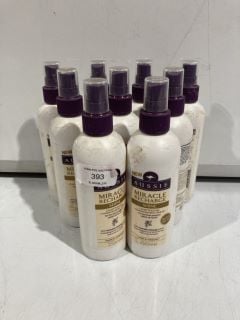 BOX OF AUSSIE MIRACLE RECHARGE SHINE LIGHTWEIGHT CONDITIONING SPRAY