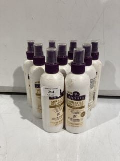 BOX OF AUSSIE MIRACLE RECHARGE SHINE LIGHTWEIGHT CONDITIONING SPRAY