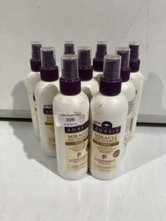 BOX OF AUSSIE MIRACLE RECHARGE SHINE LIGHTWEIGHT CONDITIONING SPRAY