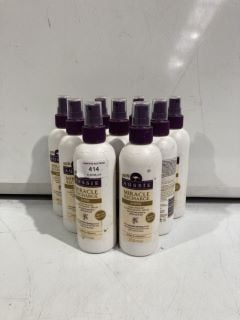 BOX OF AUSSIE MIRACLE RECHARGE SHINE LIGHTWEIGHT CONDITIONING SPRAY