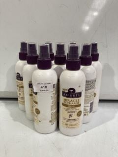 BOX OF AUSSIE MIRACLE RECHARGE SHINE LIGHTWEIGHT CONDITIONING SPRAY