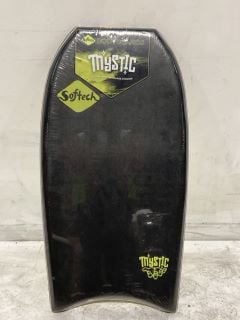 1 X SOFTECH MYSTIC BLACK/ACID PE BODYBOARD SIZE 38" RRP £95