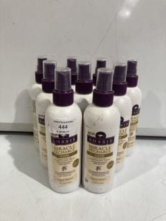 BOX OF AUSSIE MIRACLE RECHARGE SHINE CONDITIONING SPRAY