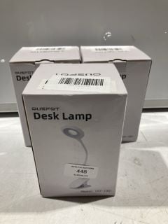 3 X ITEMS TO INCLUDE OUSFOT DESK LAMP