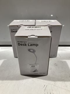 3 X ITEMS TO INCLUDE OUSFOT DESK LAMP