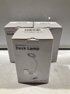 3 X ITEMS TO INCLUDE OUSFOT DESK LAMP