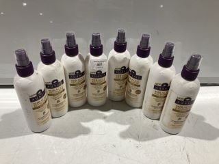 BOX OF AUSSIE MIRACLE RECHARGE SHINE LIGHTWEIGHT CONDITIONING SPRAY