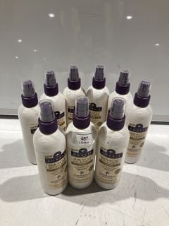 BOX OF AUSSIE MIRACLE RECHARGE SHINE LIGHTWEIGHT CONDITIONING SPRAY