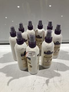 BOX OF AUSSIE MIRACLE RECHARGE SHINE LIGHTWEIGHT CONDITIONING SPRAY