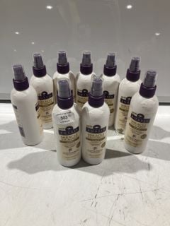 BOX OF AUSSIE MIRACLE RECHARGE SHINE LIGHTWEIGHT CONDITIONING SPRAY