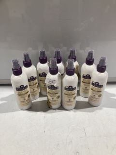 BOX OF AUSSIE MIRACLE RECHARGE SHINE LIGHTWEIGHT CONDITIONING SPRAY