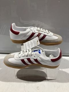 1 X ADIDAS SAMBA OG X SPORTY & RICH 'WHITE CORE BURGUNDY' SIZE UK 7.5 RRP £300