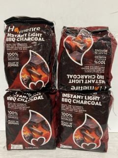 1 X BOX OF HOMEFIRE INSTANT LIGHT BBQ CHARCOAL