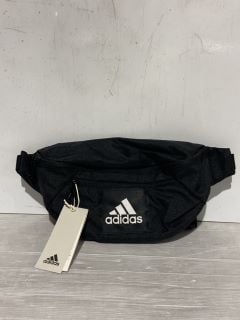 BOX OF ASSORTED ITEMS TO INCLUDE ADIDAS WAIST BAG BLACK