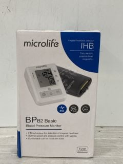 1 X MICROLIFE BP A2 BASIC BLOOD PRESSURE MONITOR