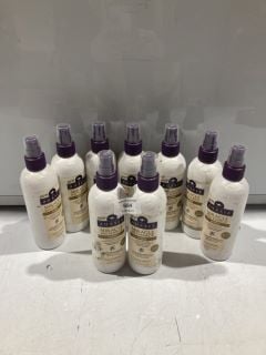 BOX OF AUSSIE MIRACLE RECHARGE SHINE LIGHTWEIGHT CONDITIONING SPRAY