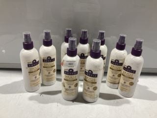 BOX OF AUSSIE MIRACLE RECHARGE SHINE LIGHTWEIGHT CONDITIONING SPRAY