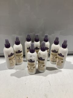 BOX OF AUSSIE MIRACLE RECHARGE SHINE LIGHTWEIGHT CONDITIONING SPRAY