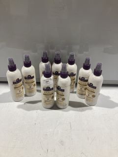 BOX OF AUSSIE MIRACLE RECHARGE SHINE LIGHTWEIGHT CONDITIONING SPRAY