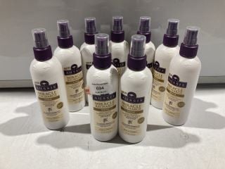 BOX OF AUSSIE MIRACLE RECHARGE SHINE LIGHTWEIGHT CONDITIONING SPRAY