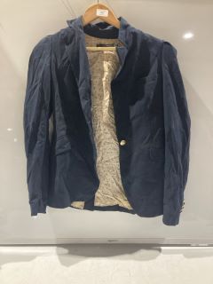 1 X ZARA WOMAN BLUE JACKET SIZE EU 5