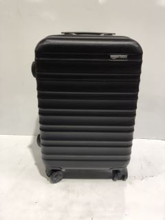 1 X SMALL LIGHTWEIGHT TRAVEL SUITCASE BLACK