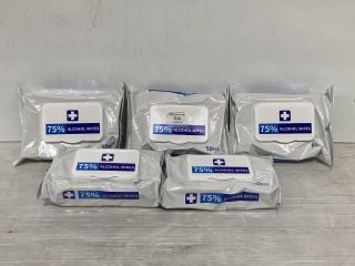 1 X ALCOHOL WIPES 50 WIPES X 24 PACKS