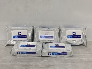 1 X ALCOHOL WIPES 50 WIPES X 24 PACKS