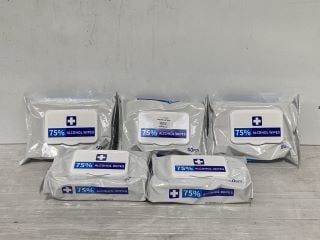 1 X ALCOHOL WIPES 50 WIPES X 24 PACKS