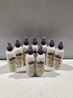 BOX OF AUSSIE MIRACLE RECHARGE SHINE LIGHTWEIGHT CONDITIONING SPRAY