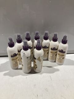 BOX OF AUSSIE MIRACLE RECHARGE SHINE LIGHTWEIGHT CONDITIONING SPRAY