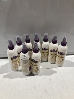 BOX OF AUSSIE MIRACLE RECHARGE SHINE LIGHTWEIGHT CONDITIONING SPRAY