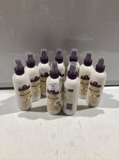 BOX OF AUSSIE MIRACLE RECHARGE SHINE LIGHTWEIGHT CONDITIONING SPRAY