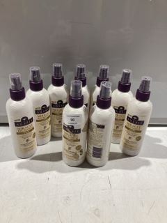 BOX OF AUSSIE MIRACLE RECHARGE SHINE LIGHTWEIGHT CONDITIONING SPRAY