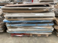 PALLET VARIETY SOMMIER AND COVERS INCLUDING SOMMIER HERMES 136X190CM (MAY BE BROKEN OR INCOMPLETE).