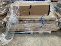 PALLET OF ASSORTED FURNITURE INCLUDING CANAPE DRAWER (MAY BE BROKEN OR INCOMPLETE).