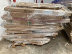 PALLET OF ASSORTED FURNITURE INCLUDING 3 DOOR ESSEN 128 (MAY BE BROKEN OR INCOMPLETE).