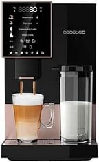 COFFEE MAKER CECOTEC CREMMAET COMPACTCCINO BLACK WITHOUT ORIGINAL BOX TOTAL RRP 239€.