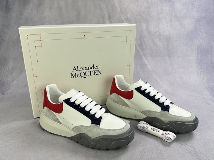 Alexander McQueen Court Trainer Sneakers With Box - Size 40